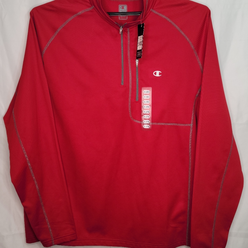 Men's Champion Elite Long Sleeve Pullover Size XXL